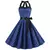 Vestido retro de bolinhas, Audrey Hepburn Robe - Donne50.online