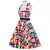 Vestido retro de bolinhas, Audrey Hepburn Robe - comprar online