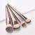 Conjunto de 4 ou 10 pincéis de maquiagem, cor champanhe, para cosméticos, pó, - loja online