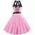 Vestido retro de bolinhas, Audrey Hepburn Robe na internet