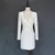 Vestido de passarela, manga comprida, trespassado duplo, gola - comprar online