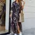Imagem do Vestido estampado feminino outono
