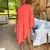 Única manga solta vestido, beleza europeia - comprar online