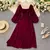 Vestido maxi de gola quadrada Woherb - comprar online
