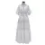 Vestido Cruz semi-perspectiva cintura baixa com decote em v curto - comprar online