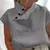 Blusa solta de algodão feminina - Donne50.online