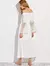 Teelynn-vestido boho branco para mulheres - loja online