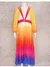 Vestido feminino de chiffon tecido confortável, sem rugas - Donne50.online
