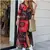 Imagem do Vestido estampado feminino outono