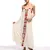 Vestido boho de verão, sem alças, floral, bordado, sexy,