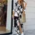 Vestido estampado feminino outono - comprar online