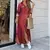 Vestido estampado feminino outono - loja online