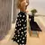 Imagem do Vestidos de festa polka dot print max