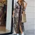 Imagem do Vestido estampado feminino outono