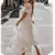 Vestido Cruz semi-perspectiva cintura baixa com decote em v curto - comprar online
