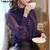 Imagem do Blusa rendas chiffon blusa