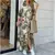 Vestido estampado feminino outono - loja online
