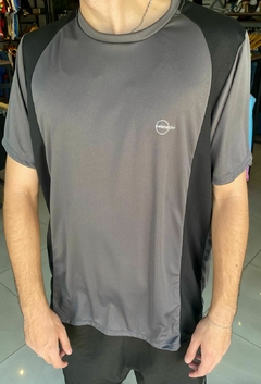 Camiseta DryFit Selene Cinza e Preta
