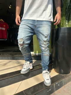 Calça Jeans City Denim Mais Rasgada - comprar online