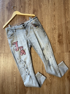 Calça Jeans City Denim Bordado