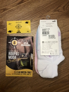 Meia Sapatilha Femina/Junvenil Kit 3 pares Puma - comprar online