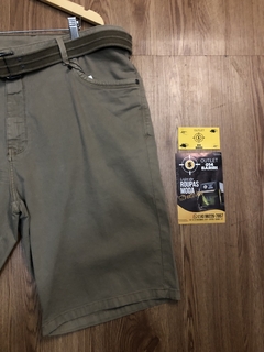 Bermuda Plus Size Jeans Catucci Marrom Claro - comprar online