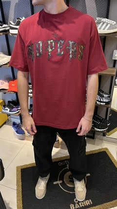 CAMISETA OVERSIZED VERMELHA THE HOPERS - comprar online