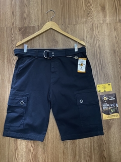 Bermuda Catucci Cargo Azul Marinho - comprar online