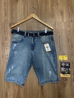 Bermuda Jeans Catucci C/ Cinto Clara - comprar online