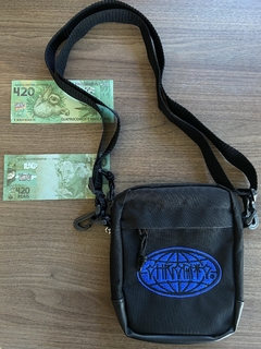 SHOULDER-BAG PRETA COM BORDADO - comprar online