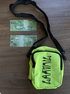 SHOULDER-BAG VERDE 2 REPARTIÇÕES na internet