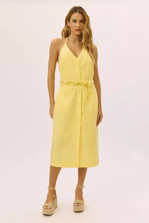 VESTIDO HIT TRICOLINE FRENTE UNICA BOLSO LATERAL