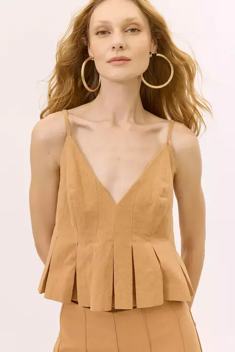 BLUSA HIT ALÇA FINA ALGODAO NATALIE