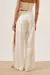 CALÇA PANTALONA COM FENDA YONE OFF-WHITE - LEVIVE