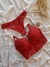Conjunto de Lingerir Corse Com Bojo Princess - TERRA COTA - Lcmodaaintima 