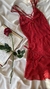 Camisola em Tule e Renda - Petalas de Amor - VERMELHA na internet