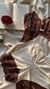 Baby Doll Amor que Tracendem - MARFIM COM MARROM - Lcmodaaintima 