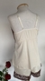 Baby Doll Amor que Tracendem - MARFIM COM MARROM - comprar online