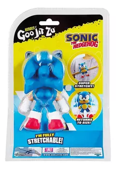 Goo Jit Zu Boneco Sonic Elástico Que Estica (Sonic) na internet