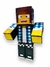 Boneco Minecraft 25cm - Alba Baby