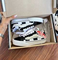 Vans knu xadrez preto - comprar online