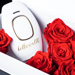 Máquina de depilação a laser de IPL para remoção dos pelos. Indolor, para rosto feminino e corpo na internet