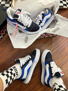 Vans knu preto/azul - comprar online