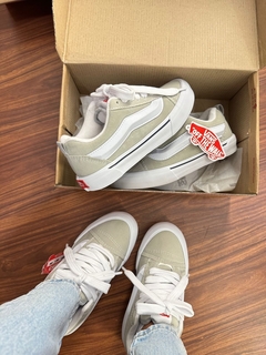 Vans knu cinza vulcanizado na internet