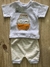 Conjunto de verano bordado talle 3