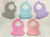 Babero Impermeable De Silicona Con Bolsillo Contenedor Bebes en internet