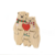 Família Urso em madeira - Natal