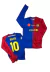 Barcelona titular 2008/09 manga larga | Messi - comprar online
