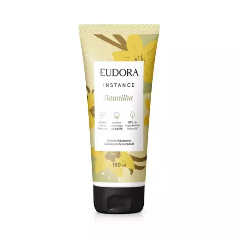 Creme Hidratante Desodorante Corporal Instance Baunilha 180ml - EUDORA