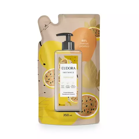 Refil Creme Hidratante Desodorante Corporal Instance Maracujá 350ml - EUDORA